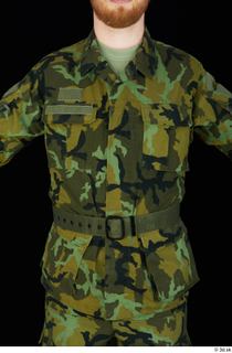 Victor army belt camo jacket dressed upper body 0001.jpg